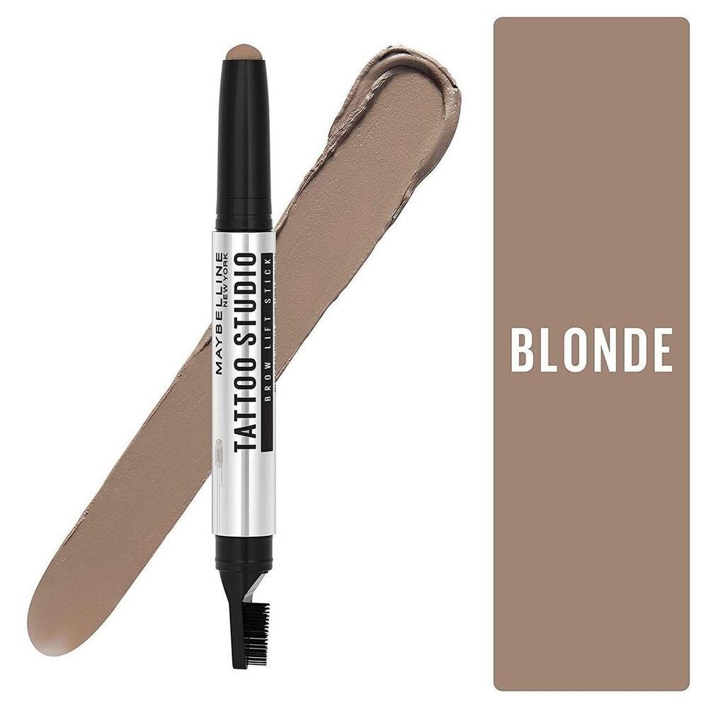 Maybelline New York Tattoo Studio Brow Lift Stick # 250 Blonde New In Box - Picture 3 of 6